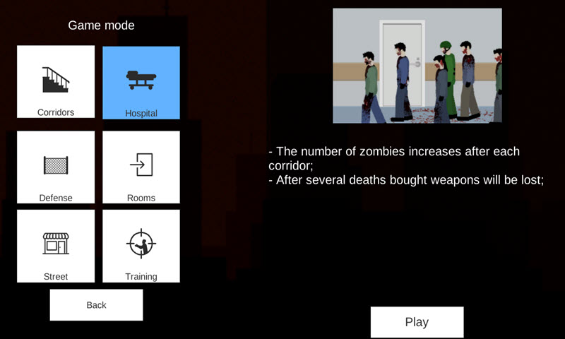 undead corridor screenshot